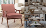 Mid-Century Modern Chair, Living Room Chair with Solid Wood Frame, Accent Chair Extra-Thick W2200P183013