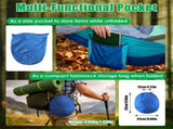 3-in-1 Camping Hammock with Automatic Pop-Up Mosquito Net, Lightweight 70D Nylon Portable Hammock 89048089