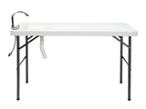 Folding Portable Fish Fillet & Hunting & Cutting Table with Sink Faucet 08732906