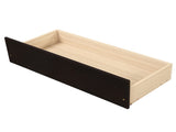 Twin size Platform Bed with Two Drawers, Espresso WF194280AAP