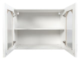 Wall Cabinet,Arched Glass door Display Wall Mounted Cabinet, Floating Cabinet with inadjustable W331P379951