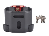 2-5/16-Inch Red Trailer Coupler Lock Heavy-Duty Carbon Steel w/ Weatherproof Shield 04946513