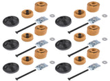 6Pcs Body Mount Kit Replacement for 08-16 Ford F450 Truck Crew Cab&Chassis 7C3Z1000154AA/AB 65735918
