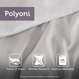 Full/Queen 6 Piece Herringbone Duvet Cover Set B03597353