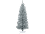 6-foot silver Christmas tree with bracket 07625366