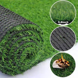 Artificial Grass Turf -5ft x 10ft 0.8"Indoor/Outdoor Synthetic Fake Grass,with rubber 98547044