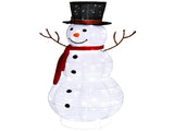 60*60*120cm 30.00V 3.60W Snowman Snow Fleece Garden Snowman Decoration White 51568129