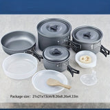 RV Outdoor Camping Pot Set 1-3 People Folding Picnic BBQ Pot Set 57424152