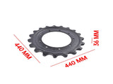 Drive Sprocket Replacement for Yanmar B50-2 B50-2B VIO-45-5 VIO-50-2 VIO-55-5 17211935012 03771567