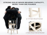 Bar Stools Seat Height 26'' Leather Wooden Bar Stools W2195P170928