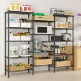 62.9''W Adjustable Storage NSF Wire Shelving Unit Multiple rows Shelving for Storage Rack 26177980