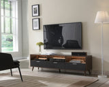 ZNTS LED TV Stand LED Entertainment Center with Storage Modern LED Media Console Tables LED TV Cabinet W2178138780