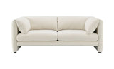 Jaeda Beige Boucle Loveseat B2726P241777