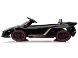 Lamborghini Poison Small Dual Drive 12V 4.5AH with 2.4G Remote Control Sports Car Electric Car Black 20960964