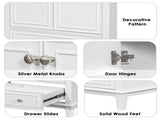 30" Bathroom Vanity without Sink, Base Only, Multi-functional Bathroom Cabinet with Doors and WF306250AAK