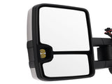 Heated Mirror fit for Chevrolet Avalanche 2007-2013 White Extendable YH-3351 62355055