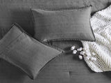 3PCS Full/Queen Twill Washed Comforter Set B035P341109