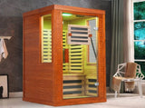 One person infrared sauna with red light W3973P462915