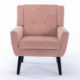 Modern Soft Velvet Material Ergonomics Accent Chair Living Room Chair Bedroom Chair Home Chair With W676P313965