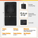 Infrared Sauna Blanket for Home Use with Armholes Wraps and Sauna Bag 37225164