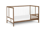 Pixie Finn 3-in-1 Crib in Walnut/White B022P204873