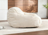 Giant Bean Bag Chair Sofa for Adults Teens, Comfy Corduroy Large Bean Bag Chairs with Armrests for W2200P558422