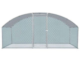 6.5 x 10 ft Large Metal Chicken Coop, Walk-in Poultry Cage Chicken Hen Run House with Waterproof 66260065