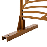 Outdoor & Indoor Privacy Metal Privacy 76" H48" W, Freestanding Decorative Privacy W465P193237