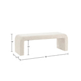 Boucle Waterfall Bench B035P198028