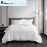 Twin Cotton Down Alternative Featherless Comforter B03595039