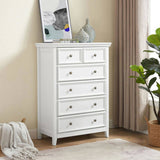 Modern 6 Drawers Dresser 6 Drawers Cabinet,Chest of Drawers Closet Organizers and Clothes W2275P149796