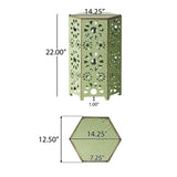ELIANA 14 SIDE TABLE 60815.00CGRN