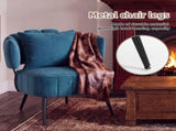 Decorative armchair with a spring seat cushion and slipcover, Chenille living room tub chair, W5188P462024