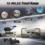 Manaul Folding Scooter M2085 Blue For Senior's Easy Travel With Competitive Price GL-W2923P220458