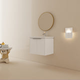 24 Inch Soft Close Doors Bathroom Vanity With Sink, Suitable For Small Bathroom W999125749