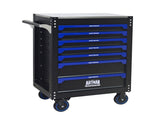 30-inch 7-drawer Iron-top Practical Rolling Steel Tool Cart, With Handle and Wheels, Storage Cabinet 20354836