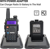 BAOFENG Radio Portable Walkie Talkie UV-5R, Handheld Ham Radio Long Range High Power, Rechargeable 26966030