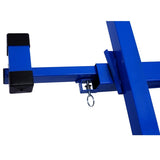 ZNTS Drywall Lift Panel 11' Lift Drywall Panel Hoist Jack Lifter,BLUE 28837698