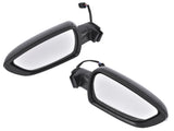 Left & Right Side Black Power Heated Mirror with Signal Light Fit for Kia Forte LX Sedan 4-Door 1.8L 84154169