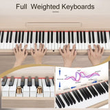 ZNTS GDP-206 88 Key Standard Full Weighted Keyboards Digital Piano with 88386891