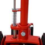 22 Ton Hydraulic Floor Jack Air-Operated Axle Bottle Jack with Extension Saddle Set Built-in W46564154