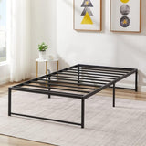 Bed Frame Metal Platform Mattress Foundation with Steel Slat Support, No Box Spring Needed, Easy 19592099