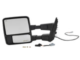 Power Heated SMOKE Turn Signal Light For 99-07 Ford F250 Super Duty Tow Mirrors 56498561