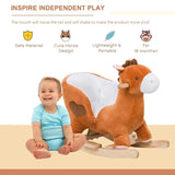 Baby rocking horse toy with music playback Pony style 15940001