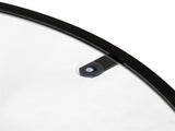 2 Layers 5mm Thick Tempered Glass Countertops Round Wrought Iron Coffee Table 87255188