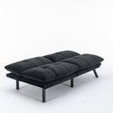 Black Convertible Folding Modern sofa Bed W570124914