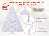 7 Feet White Christmas Tree 70314439