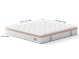 14 Inch Firm Hybrid Mattress King Size Gel Memory Foam & Pocket Springs Pressure Relief, B2716P415699