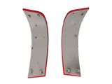 Bumper Reflector fit for Mercedes-Benz GL-Class 2006-2009 Red ABS LeftRight 47617883