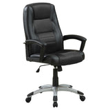 ZNTS Black Office Chair with Casters B062P153803